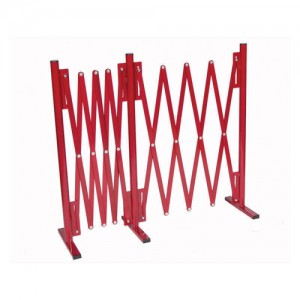Ease-E-Load Safety Barrier Extendable with Detachable Feet L0.6-4.25xH0.9m Red SB1 Ref SB1