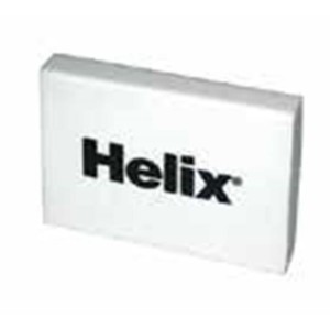 Helix Pencil Eraser for HB and Softer Grades 56x40x10mm White Ref Y91040 [Pack 10]