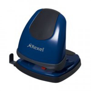Rexel Easy Touch 230 2-Hole Punch Blue 2102641