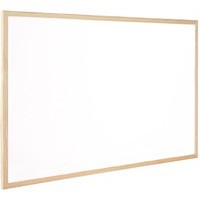 Q-Connect Whiteboard Wooden Frame 1200x900mm 