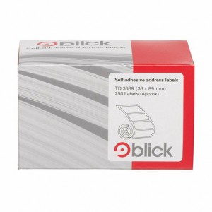 Blick Self-Adhesive Address Labels 89 x 36mm