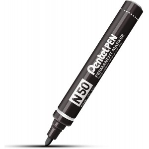 Pentel N50 Permanent Bullet Tip Marker Black