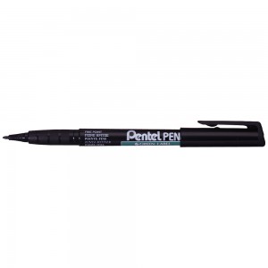 Pentel NMS50-A Fine Permanent Marker Pen Black