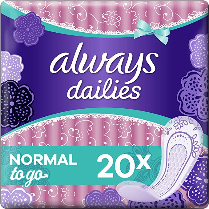 Always+Dailies+Panty+Liners+To+Go+Scented+X20