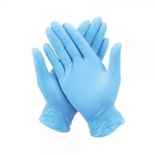 Nitrile+Gloves+Medium+Blue+Pack+of+100