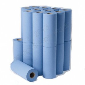 Paperstation+2+Ply+Blue+Hygiene+Roll+40M+x+250mm+x+45mm+111+Sheets+Pack+24
