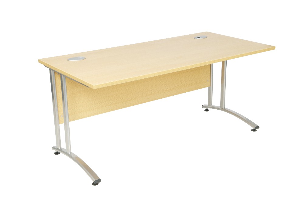 1600mm+x+800mm+Rectangular+Desk%2C+Light+Oak