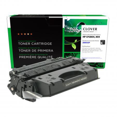 Clover+Imaging+Remanufactured+High+Yield+Toner+Cartridge+for+HP+CF280X+%28HP+80X%29