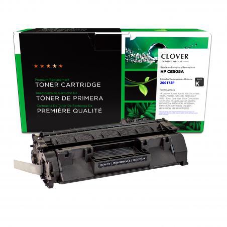 Clover+Imaging+Remanufactured+Toner+Cartridge+for+HP+CE505A+%28HP+05A%29