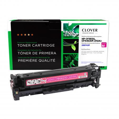 Clover+Imaging+Remanufactured+Magenta+Toner+Cartridge+for+HP+CF383A+%28HP+312A%29