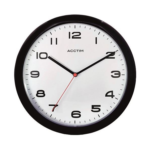 Acctim+Aylesbury+Wall+Clock+Black